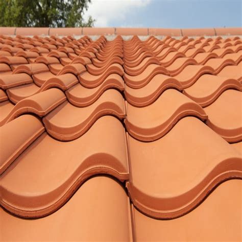 interlocking roof tiles.